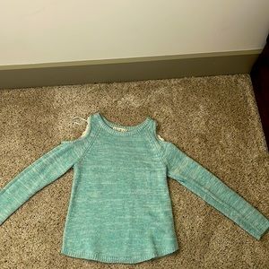 Girls Pink republic turquoise sweater